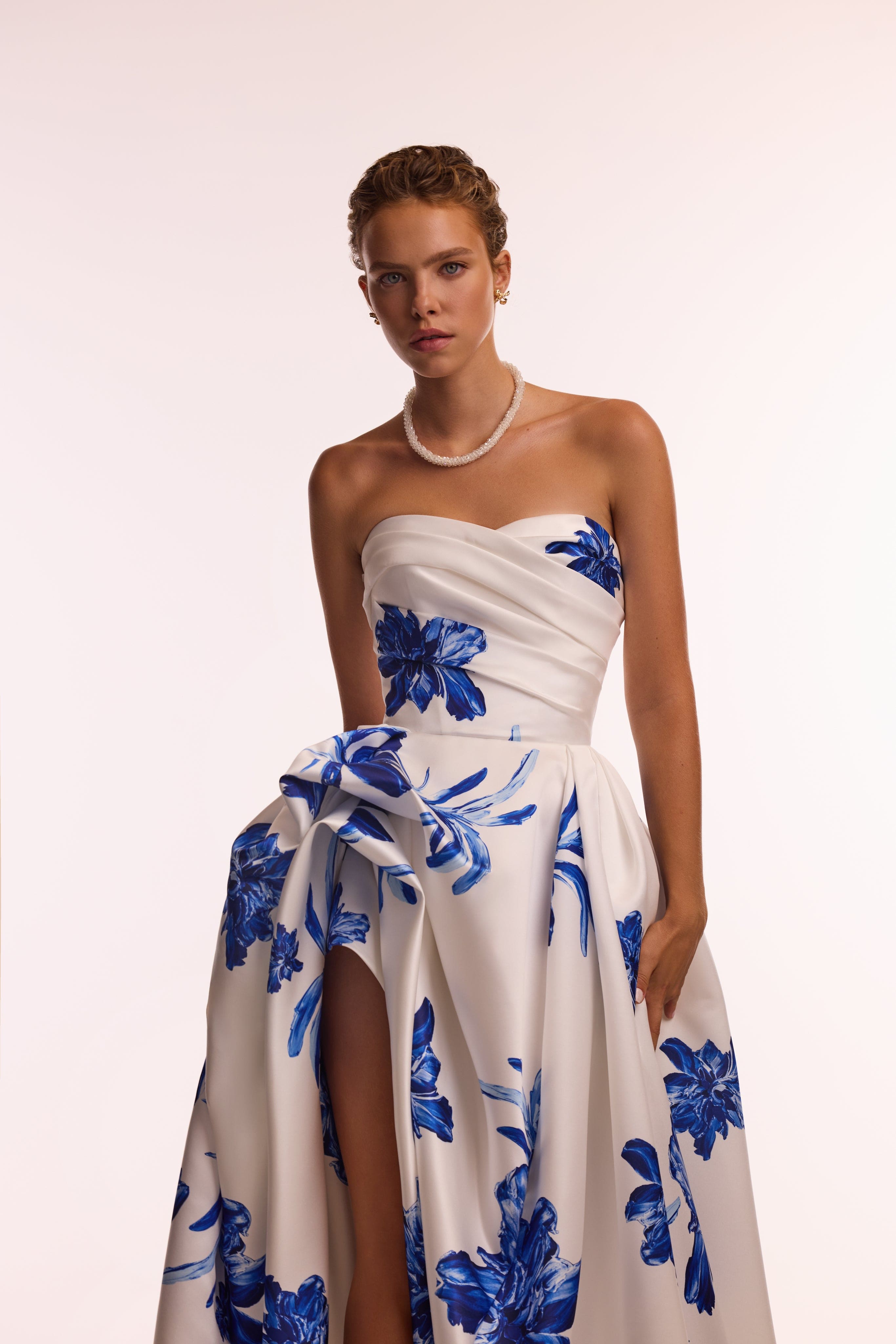 Vestido Glamur Primavera Celestial