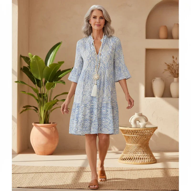 Saravella/ Vestido Midi Boho